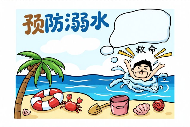 暑期防溺水小报：简单又漂亮的手抄报模板，预防溺水安全知识大全