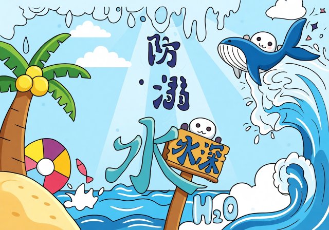 防溺水小报简单又漂亮！珍爱生命手抄报模板，小学生必看