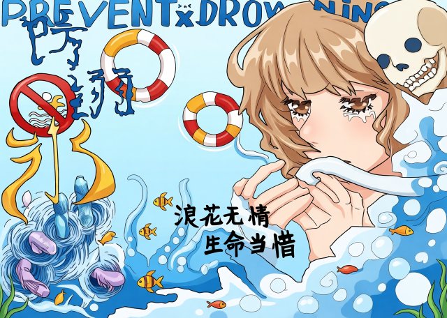 防溺水小报简单又漂亮！预防溺水安全手抄报模板，春季安全主题