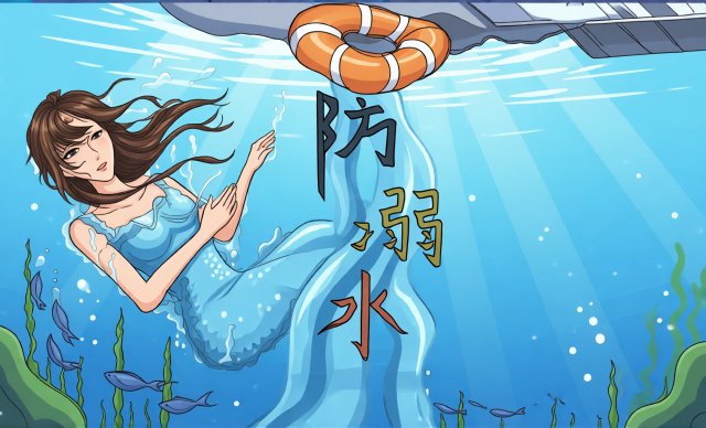 防溺水小报简单又漂亮-珍爱生命谨防溺水主题手抄报模板