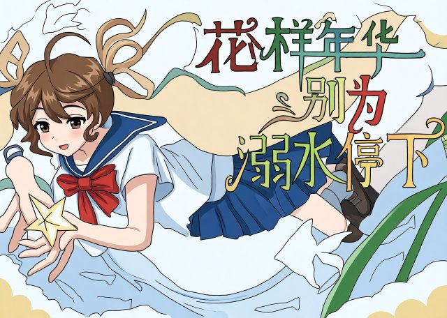 花样年华防溺水小报，简单又漂亮！江河无情生命无价，适合中小学生手抄报模板