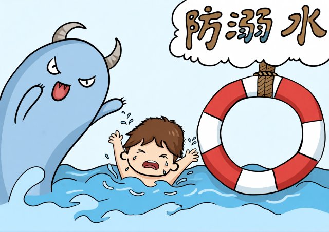 防溺水手抄报简单又漂亮，8张小学生暑假安全小报模板，图文并茂易上手