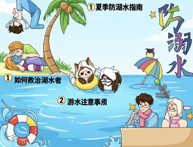 防溺水手抄报简单又漂亮七年级模板，夏季安全主题一等奖设计