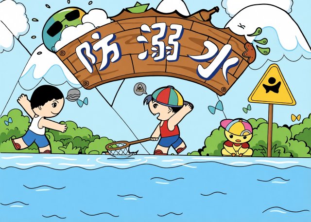 三年级防溺水小报简单又漂亮！预防溺水手抄报模板，珍爱生命安全知识