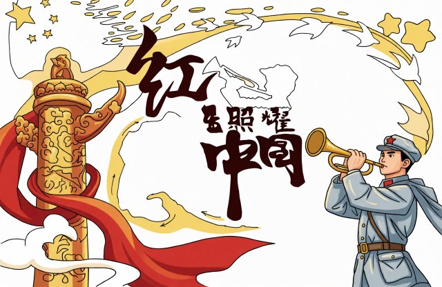 红星照耀中国手抄报八年级暑假阅读笔记简单又漂亮模板