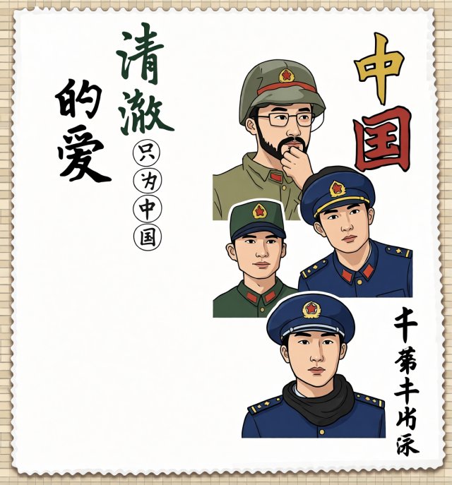开学第一课小报：清澈的爱只为中国，理想照亮未来手抄报简单又漂亮模板