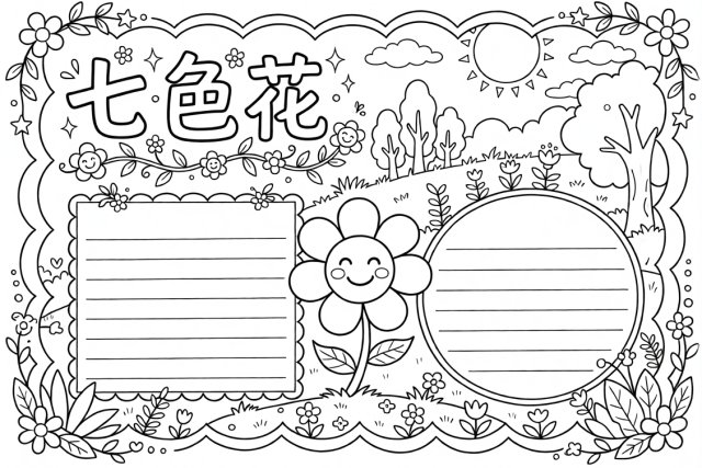 可打印线稿