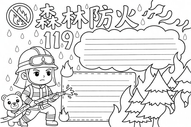 可打印线稿