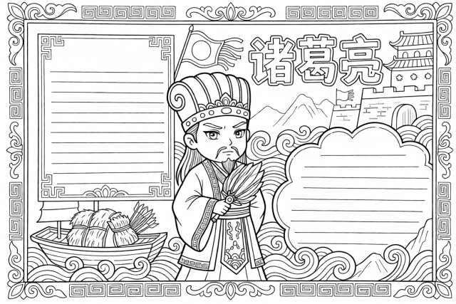 可打印线稿