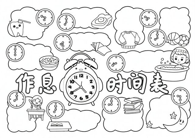 可打印线稿