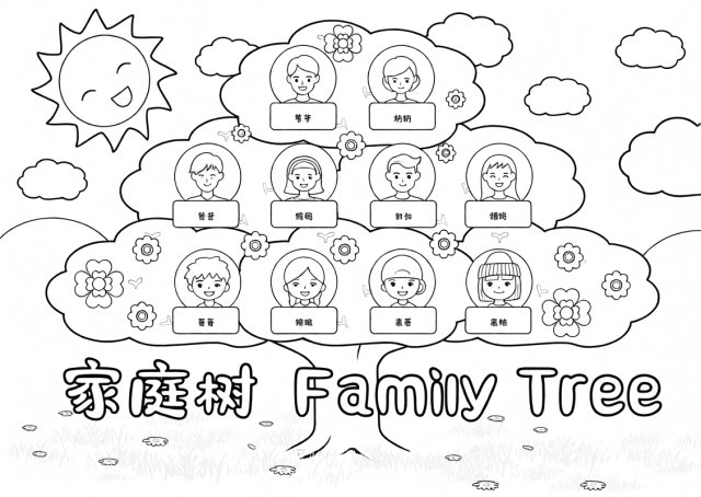 可打印线稿