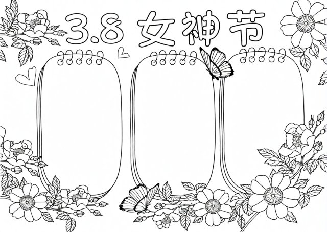 可打印线稿