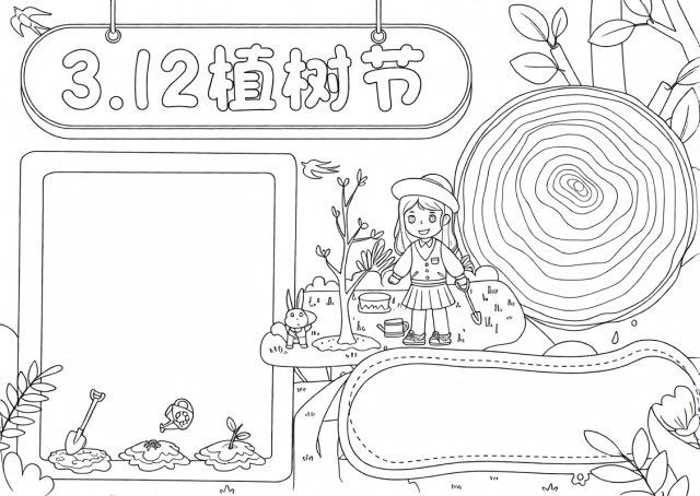可打印线稿
