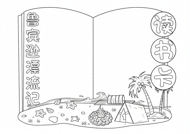 可打印线稿