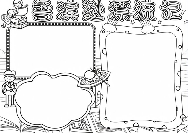 可打印线稿