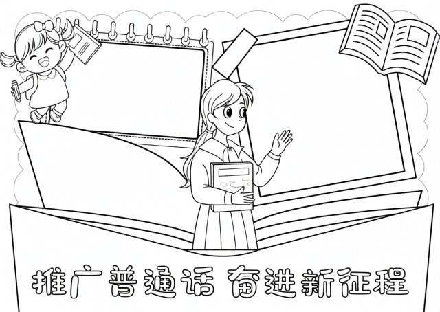 可打印线稿