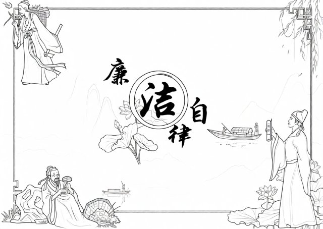 可打印线稿
