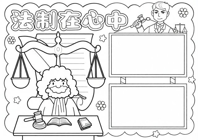 可打印线稿