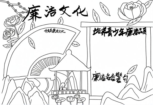 可打印线稿