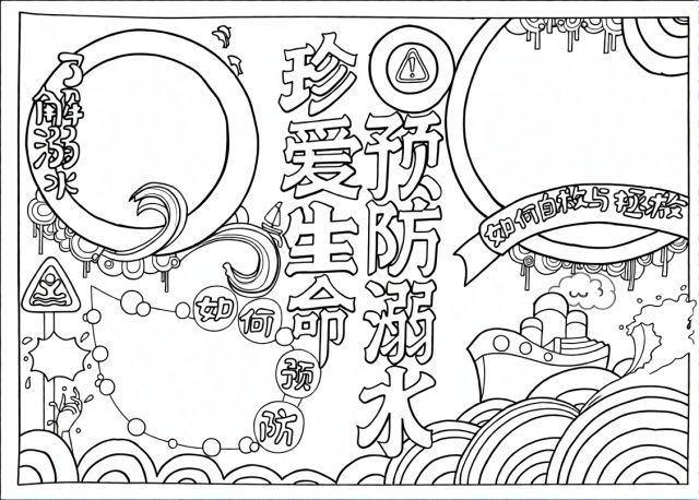 可打印线稿