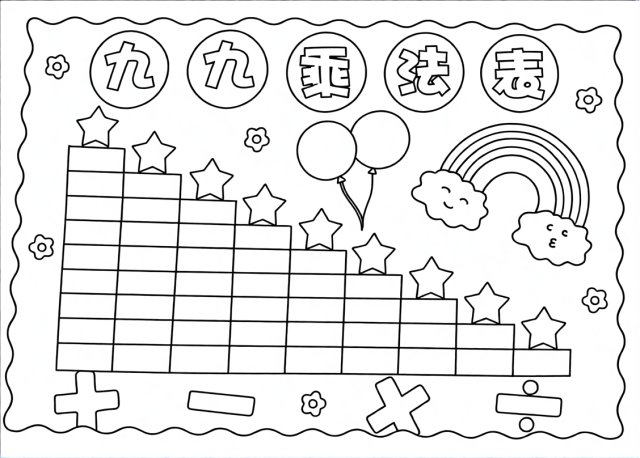 可打印线稿