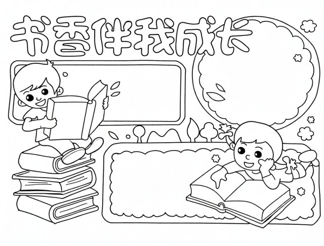可打印线稿