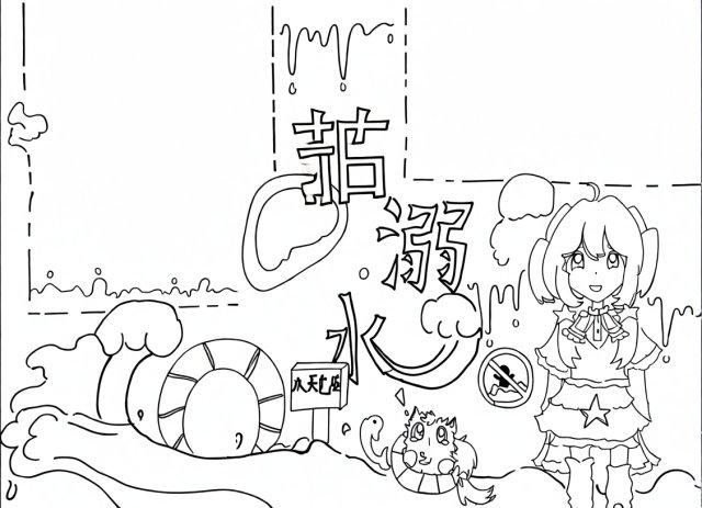 可打印线稿