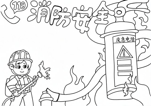 可打印线稿