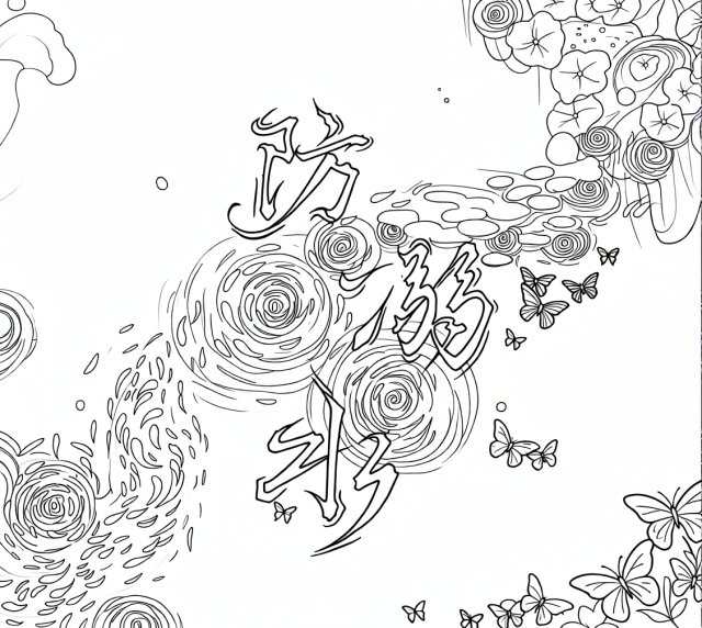 可打印线稿