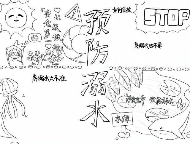 可打印线稿