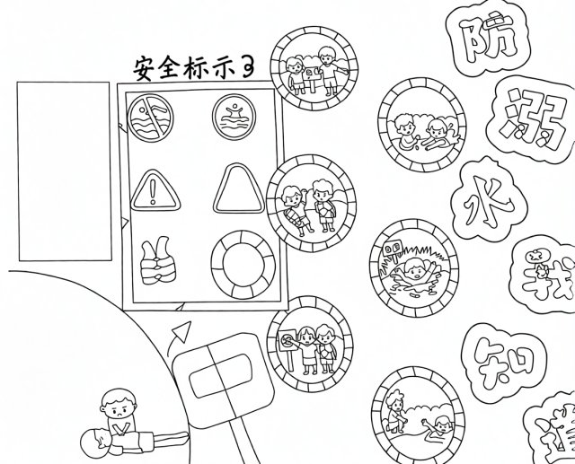 可打印线稿