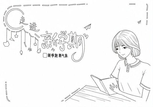 可打印线稿