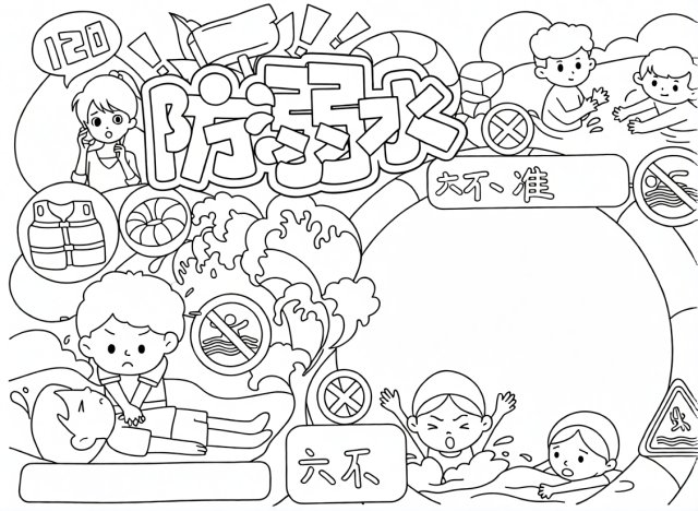 可打印线稿