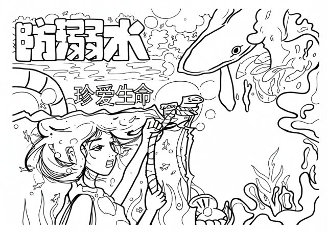可打印线稿