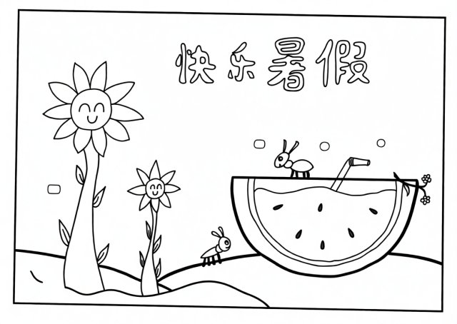 可打印线稿