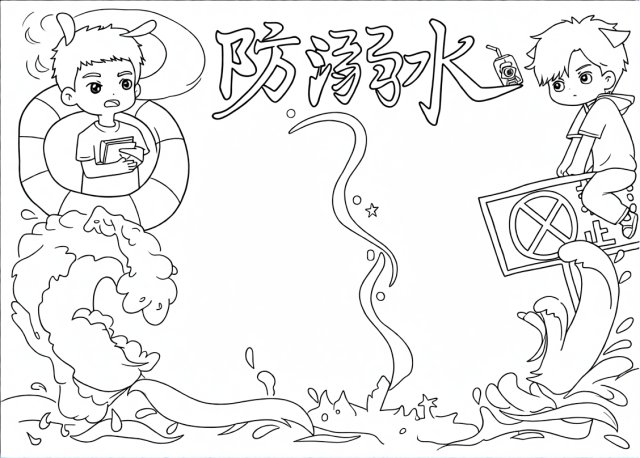 可打印线稿
