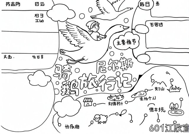可打印线稿