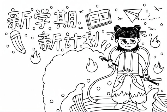 可打印线稿