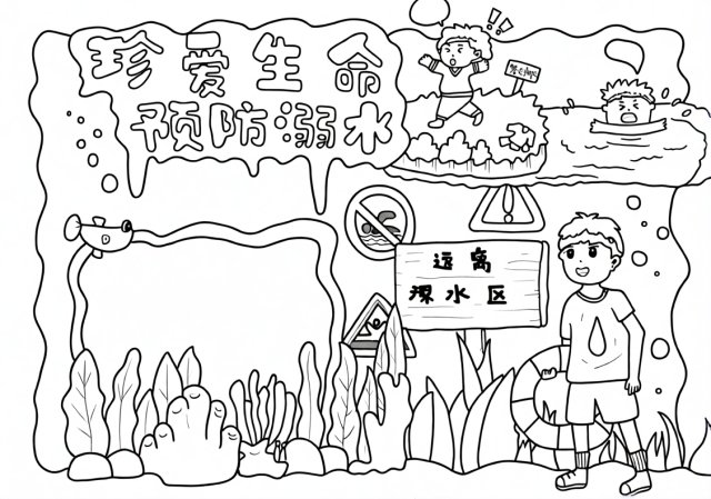可打印线稿