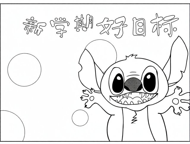 可打印线稿