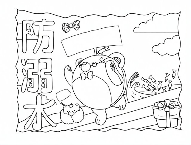 可打印线稿