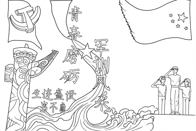 可打印线稿