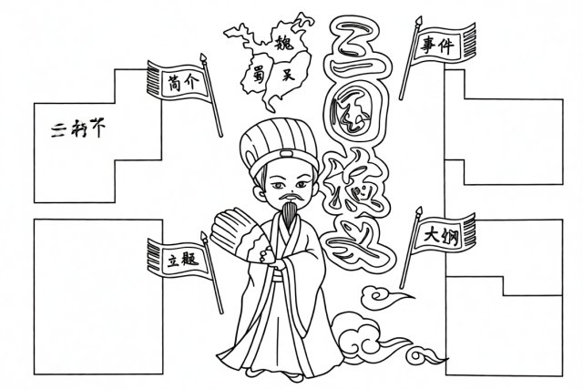 可打印线稿