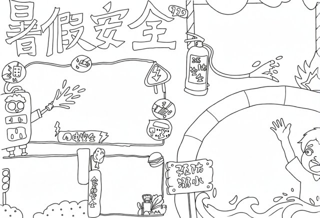 可打印线稿
