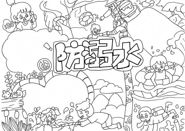 可打印线稿