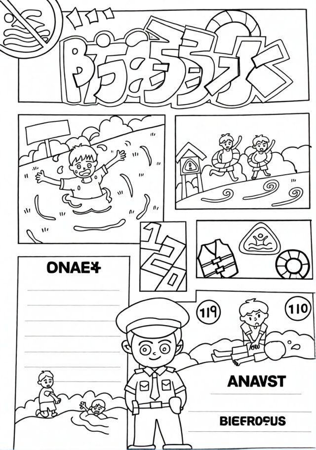 可打印线稿