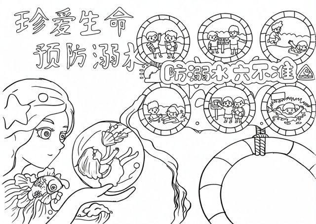 可打印线稿