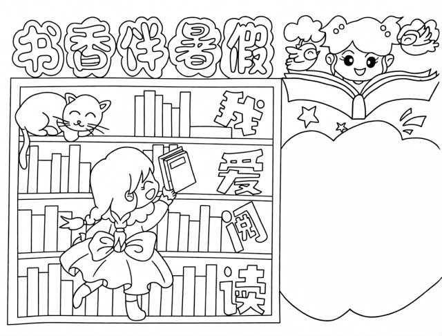 可打印线稿