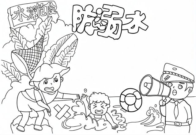 可打印线稿