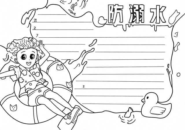 可打印线稿